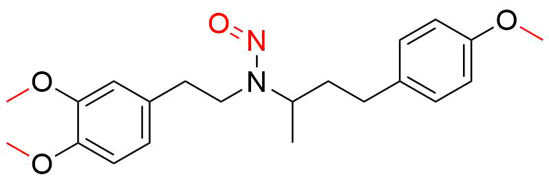 Dobutamine Nitroso Impurity 60 Structure