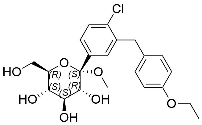 Dapagliflozin Impurity 24 Structure