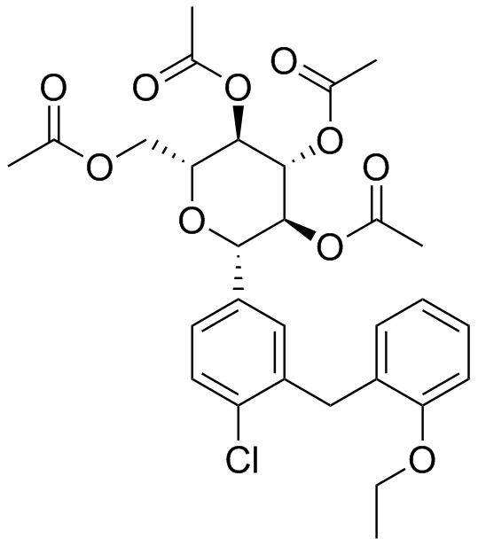 Dapagliflozin Impurity 43 Structure