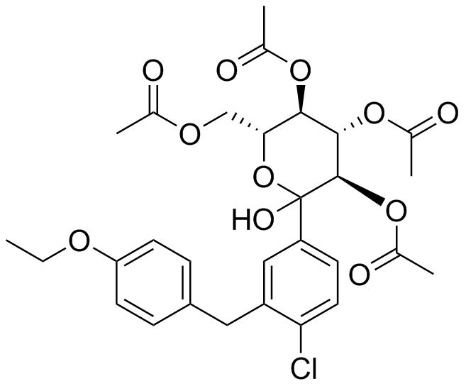 Dapagliflozin Impurity 48 Structure