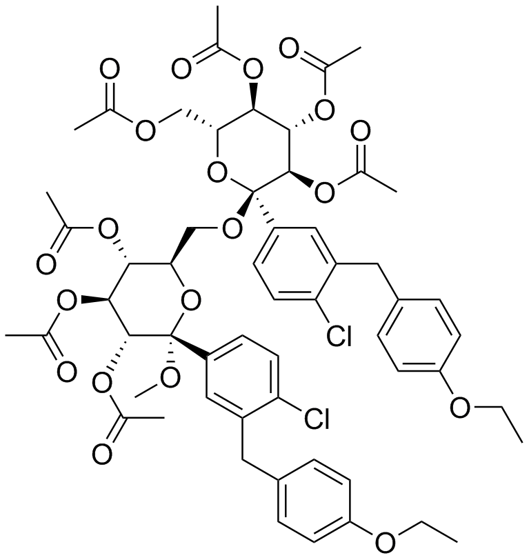 Dapagliflozin Impurity 84 Structure