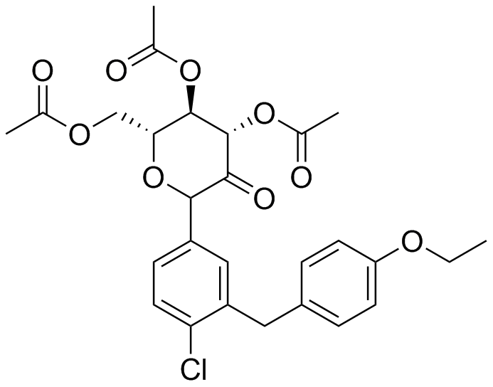 Dapagliflozin Impurity 90 Structure