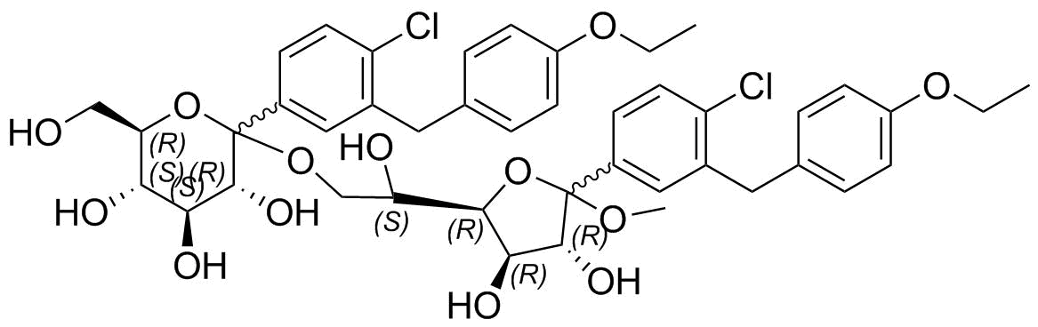 Dapagliflozin Impurity 152 Structure