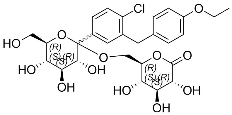 Dapagliflozin Impurity 153 Structure