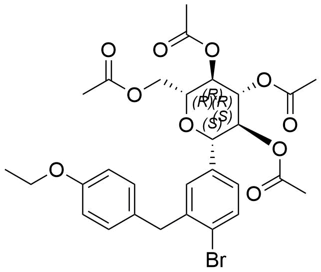 Dapagliflozin Impurity 175 Structure