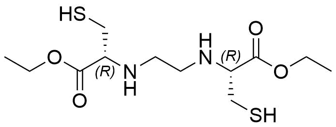 Ethylene Dicysteine Diethyl Ester (Ecd) Structure