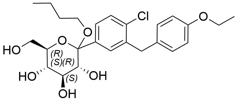 Dapagliflozin Impurity 203 Structure