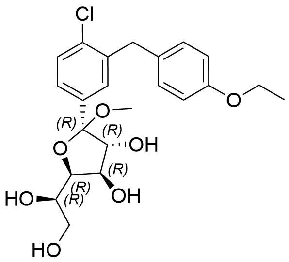 Dapagliflozin Impurity 241 Structure