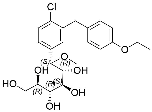 Dapagliflozin Impurity 243 Structure