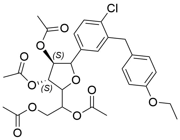Dapagliflozin Impurity 282 Structure