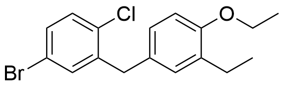 Dapagliflozin Impurity 284 Structure