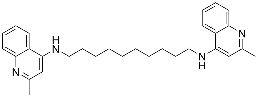 Dequalinium Impurity 12 Structure