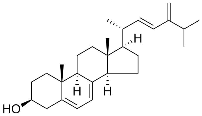 24-Dehydroepisterol Structure