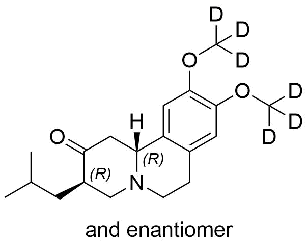 Deutetrabenazine Structure
