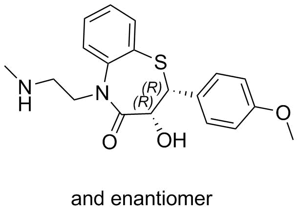 Diltiazem Impurity 20 Structure