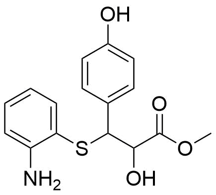 Diltiazem Impurity 30 Structure