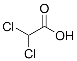 2,2-Dichloroacetic Acid Structure