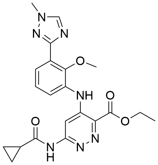 Deucravacitinib Impurity 22 Structure