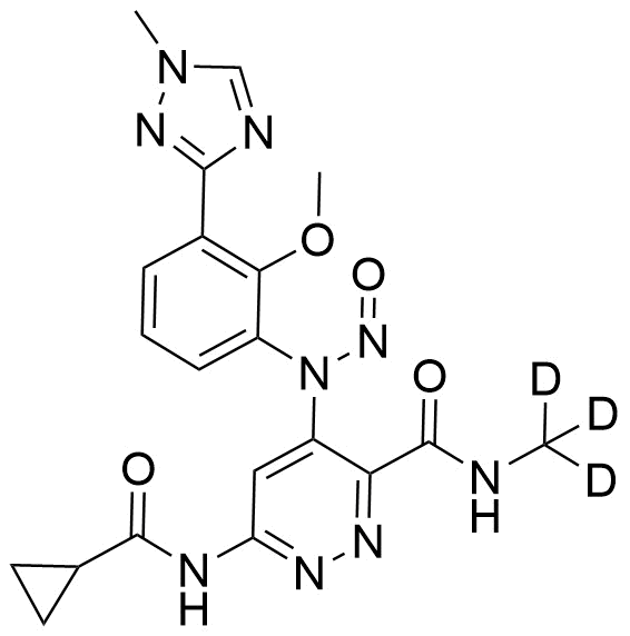 Deucravacitinib Impurity 26 Structure