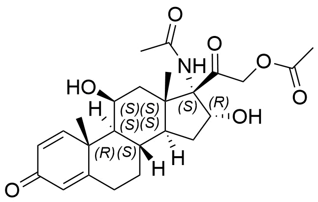 Deflazacort Impurity 12 Structure
