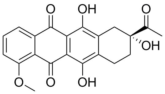 Doxorubicin Impurity 30 Structure