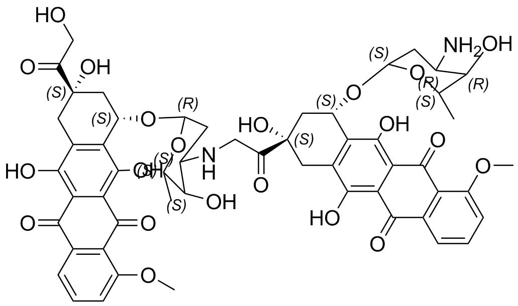 Doxorubicin Dimer Impurity 43 Structure