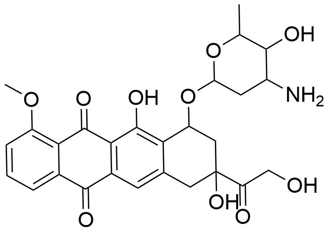 Doxorubicin Impurity 50 Structure