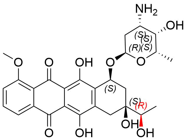 Daunorubicin Impurity 57 Structure