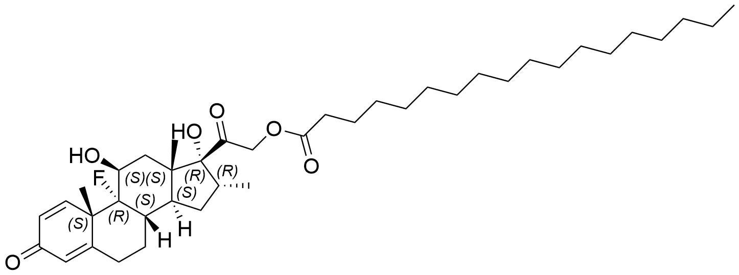 Dexamethasone palmitate Impurity 3 Structure