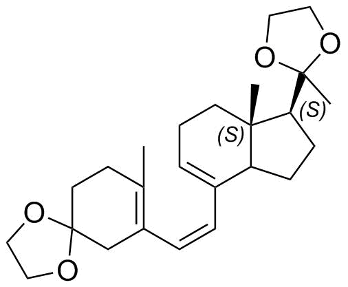 Dydrogesterone Impurity 15 Structure