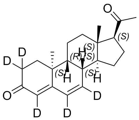 Dydrogesterone-D5 Structure