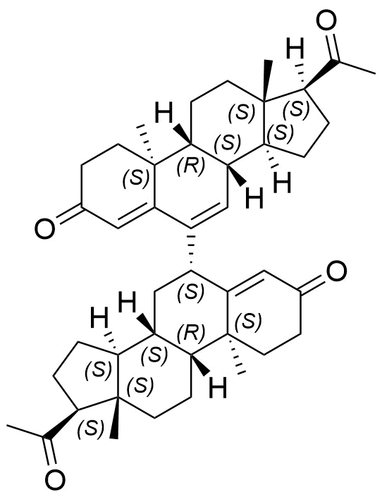 Dydrogesterone Dimer Impurity 36 Structure