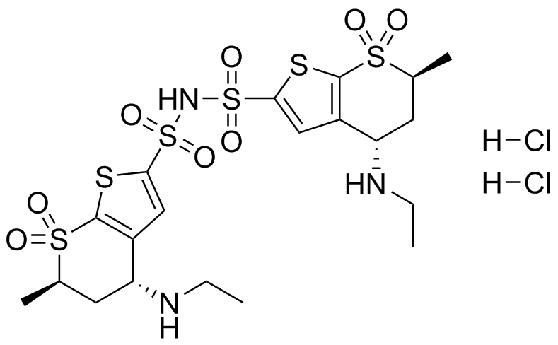 Dorzolamide Impurity 7 Structure