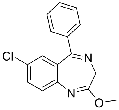Diazepam EP Impurity F Structure