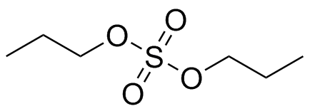 Dipropyl Sulfate Structure