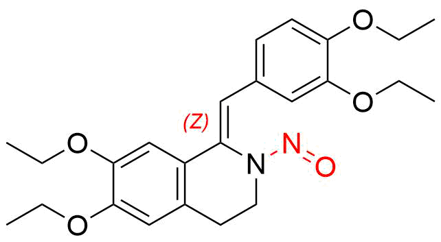 Drotaverine hydrochloride Nitroso Impurity 33 Structure