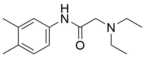2-(Diethylamino)-N-(3,4-Dimethylphenyl)Acetamide Structure