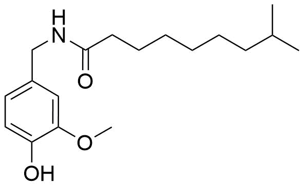 Dihydrocapsaicin Structure