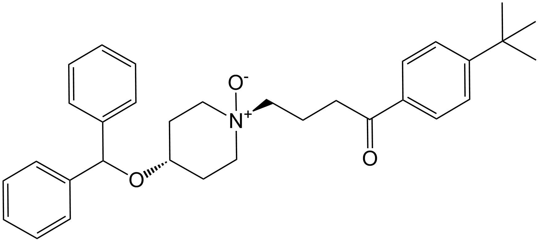 Ebastine EP Impurity F Structure