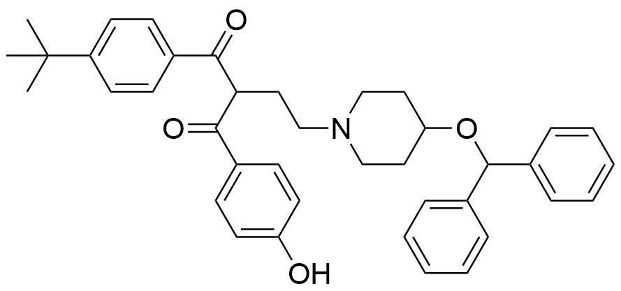 Ebastine Impurity 19 Structure