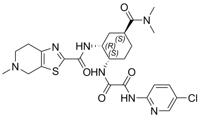 Edoxaban Structure
