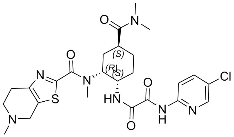 Edoxaban Impurity 87 Structure