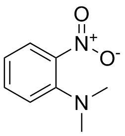 N,N-Dimethyl-2-Nitroaniline Structure