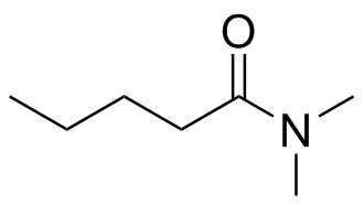 N,N-Dimethylpentanamide Structure