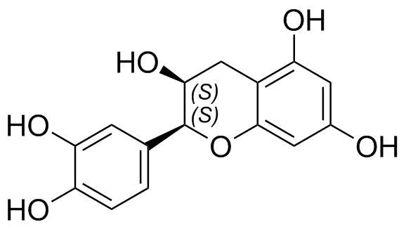 (+)-Epicatechin Structure