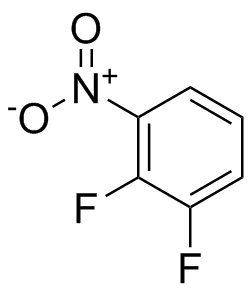 1,2-Difluoro-3-Nitrobenzene Structure