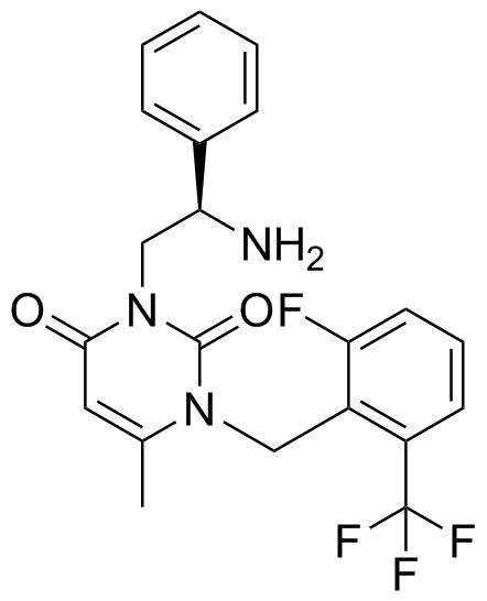 Elagolix Impurity 48 Structure