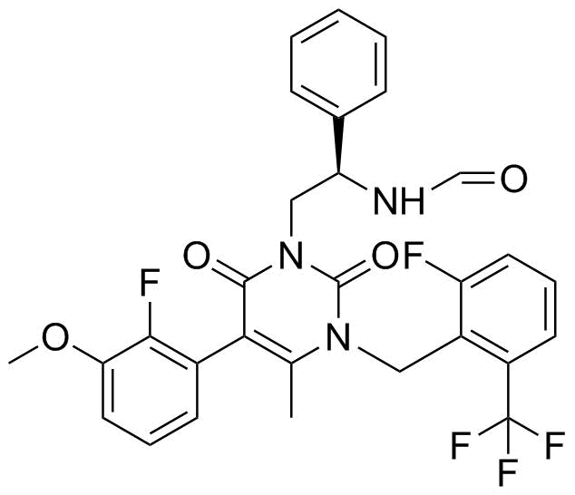 Elagolix Impurity 51 Structure