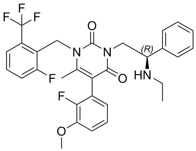 Elagolix Impurity 85 Structure