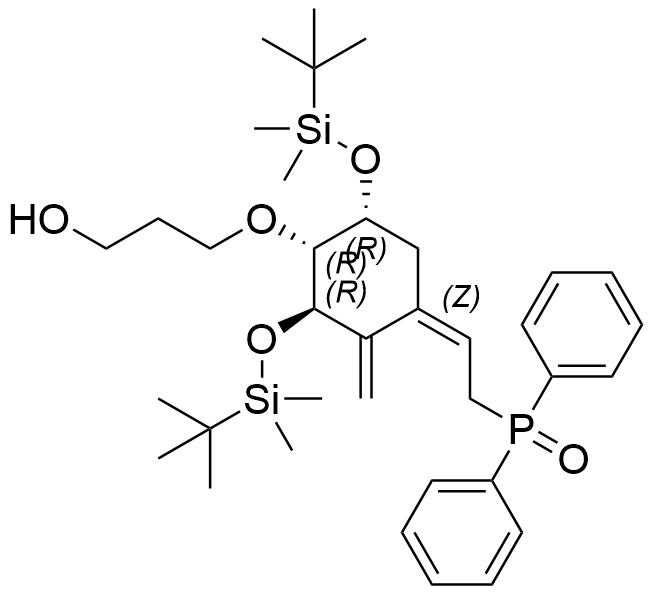 Eldecalcitol Impurity 34 Structure